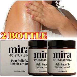 Unbranded 2X Mira Pain Relief Lotion,Mira Moisturizing Cream Skin Repair Cream for All Ski Unbranded 2X Mira Pain Relief Lotion,Mira Moisturizing Cream Skin Repair Cream for All Ski
