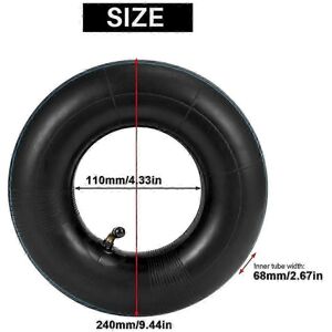 Unbranded Set of 2 inner tubes, 4.10/3.50-4 inch, for hand truck, garden cart, lawnmower, Unbranded Set of 2 inner tubes, 4.10/3.50-4 inch, for hand truck, garden cart, lawnmower,