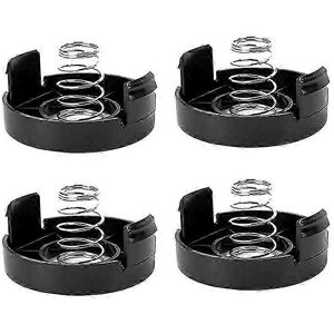 Unbranded Set of 4 spring-loaded spool caps (682378-02) compatible with Black + Decker GLC Unbranded Set of 4 spring-loaded spool caps (682378-02) compatible with Black + Decker GLC