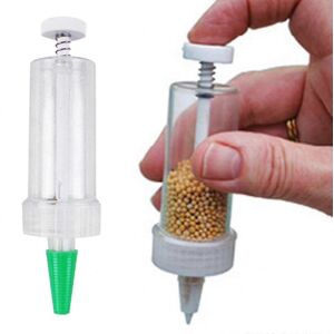 Unbranded Manual seeder - Mini plastic seed dispenser, whygv, June 6, 2015 Unbranded Manual seeder - Mini plastic seed dispenser, whygv, June 6, 2015