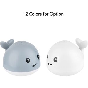 Unbranded Baby Whale Bath Toy with LED Lights & Automatic Water Spray, 150g Unbranded Baby Whale Bath Toy with LED Lights & Automatic Water Spray, 150g