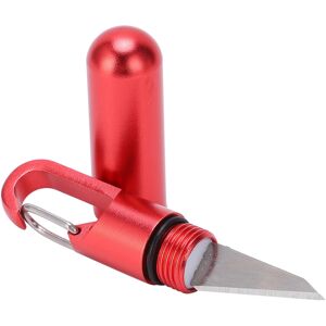 Unbranded Multifunction EDC Key Ring Pendant Knife, Red, 68mm, 11g Unbranded Multifunction EDC Key Ring Pendant Knife, Red, 68mm, 11g