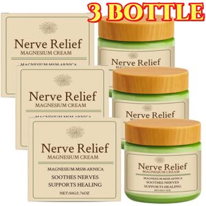Unbranded 3X Nerve Relief Magnesium Cream For Sleep Support, Deep Muscle Relaxation, Suppo Unbranded 3X Nerve Relief Magnesium Cream For Sleep Support, Deep Muscle Relaxation, Suppo