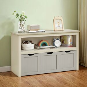 VASAGLE (Sand Beige) Toy Storage for Kids, Kids Storage Unit, Storage Cabinet with Wheel VASAGLE (Sand Beige) Toy Storage for Kids, Kids Storage Unit, Storage Cabinet with Wheel