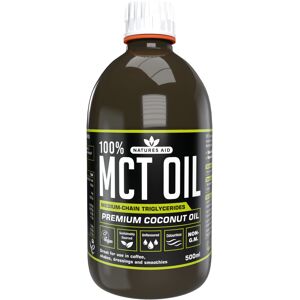 Natures Aid 100 Percent MCT Oil, Premium Coconut Oil, Sustainably Sourced, Add t Natures Aid 100 Percent MCT Oil, Premium Coconut Oil, Sustainably Sourced, Add t
