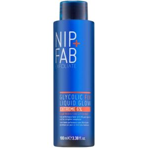 Nip+Fab Nip + Fab Glycolic Acid Fix Liquid Glow Extreme 6% Exfoliator for Face with Hyal Nip+Fab Nip + Fab Glycolic Acid Fix Liquid Glow Extreme 6% Exfoliator for Face with Hyal