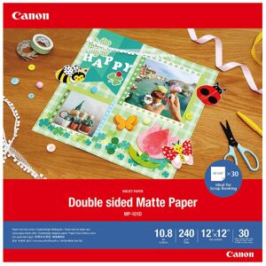 Canon Double Sided Matte Photo Paper Perfect for Scrapbooking and Crafts 12"""" Canon Double Sided Matte Photo Paper Perfect for Scrapbooking and Crafts 12""""
