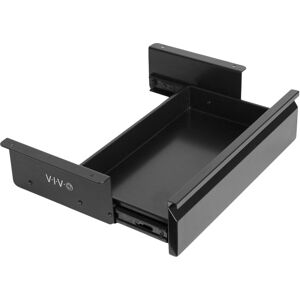 VIVO 40 cm Under Desk Mounted Sliding Pull-out Drawer without Shell for Office D VIVO 40 cm Under Desk Mounted Sliding Pull-out Drawer without Shell for Office D