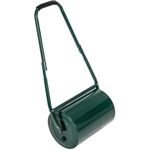 Oypla Galvanised Garden Steel Lawn Roller 30 Litre Drum Scraper Bar & Collapsibl Oypla Galvanised Garden Steel Lawn Roller 30 Litre Drum Scraper Bar & Collapsibl