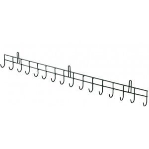 Oypla 16 Hook Wall Mounted Garden Tool Storage Rack Hanger Shed & Garage Oypla 16 Hook Wall Mounted Garden Tool Storage Rack Hanger Shed & Garage