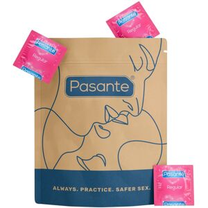 36 x Pasante Regular Condoms Bag Comfort Feeling Nominal 54mm Width 36 x Pasante Regular Condoms Bag Comfort Feeling Nominal 54mm Width