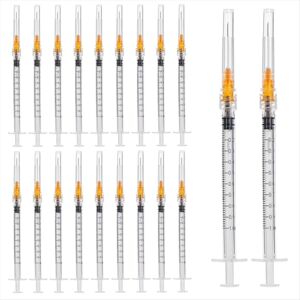 Unbranded 50 Pack 1Ml Syringe with Needle-25G 1 Inch Needle, Lab Supplies, Luer Lock Desig Unbranded 50 Pack 1Ml Syringe with Needle-25G 1 Inch Needle, Lab Supplies, Luer Lock Desig
