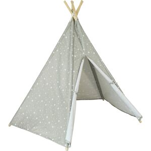 SoBuy Kids Play Tent Teepee - White, 5 Pine Rods SoBuy Kids Play Tent Teepee - White, 5 Pine Rods