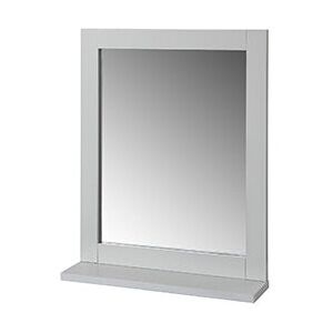 SoBuy Grey Wall Mounted Bathroom Mirror with Shelf SoBuy Grey Wall Mounted Bathroom Mirror with Shelf