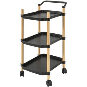 SoBuy 3-Tier Vintage Black Serving Trolley SoBuy 3-Tier Vintage Black Serving Trolley