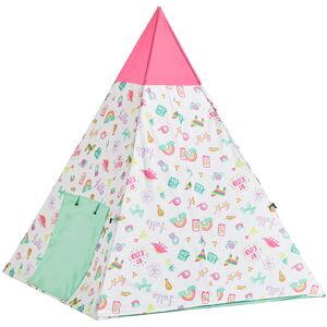 SoBuy OSS06 Kids Play Tent Teepee with Bag, White SoBuy OSS06 Kids Play Tent Teepee with Bag, White
