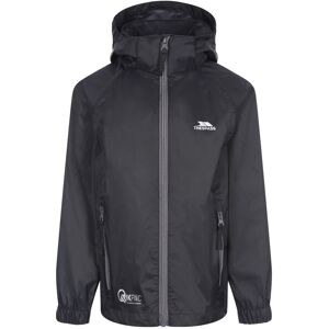 (11-12 Years, Black / Carbon) Trespass Qikpac X Waterproof Packaway Jacket (11-12 Years, Black / Carbon) Trespass Qikpac X Waterproof Packaway Jacket