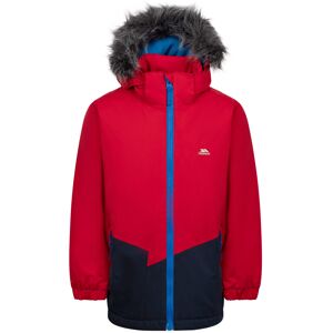 (5-6 Years, Red) Trespass Boys Waterproof Jacket Coat Deen (5-6 Years, Red) Trespass Boys Waterproof Jacket Coat Deen