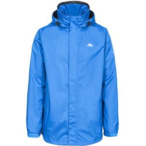 (XS, Blue) Trespass Mens Waterproof Jacket - Fraser II (XS, Blue) Trespass Mens Waterproof Jacket - Fraser II