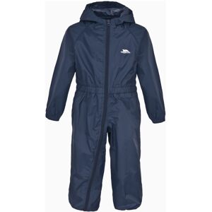 (5-6 Years, Navy Blue) Trespass Kids Rainsuit Waterproof Button (5-6 Years, Navy Blue) Trespass Kids Rainsuit Waterproof Button