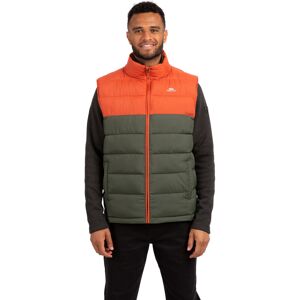 (L, Burnt Orange) Trespass Mens Padded Gilet Bodywarmer Oskar Gilet (L, Burnt Orange) Trespass Mens Padded Gilet Bodywarmer Oskar Gilet