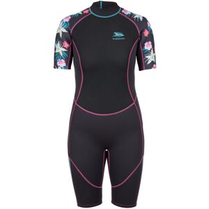 (16, Dark Grey) Trespass Womens Wetsuit Short 3mm Sonar (16, Dark Grey) Trespass Womens Wetsuit Short 3mm Sonar