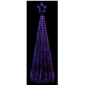 Premier - Black Pyramid Tree 332 LEDs - 1.4m Premier - Black Pyramid Tree 332 LEDs - 1.4m