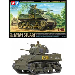 Tamiya 32606 M5A1 Stuart 1:48 Model Kit Tamiya 32606 M5A1 Stuart 1:48 Model Kit