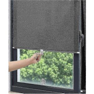 Unbranded Suction cup roller blind (58 x 125 cm) - No drilling required - For balcony, win Unbranded Suction cup roller blind (58 x 125 cm) - No drilling required - For balcony, win