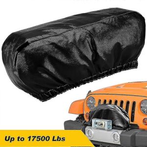 Unbranded Protective cover for winch, heavy-duty, waterproof, universal, dustproof - H Unbranded Protective cover for winch, heavy-duty, waterproof, universal, dustproof - H