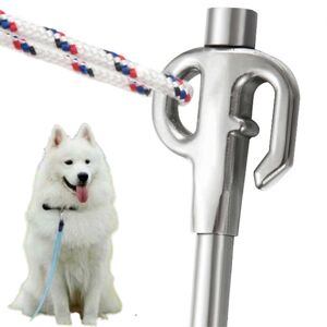 Unbranded Dog stake for yard, heavy-duty 360 swivel dog stake, robust rust-resistant stain Unbranded Dog stake for yard, heavy-duty 360 swivel dog stake, robust rust-resistant stain