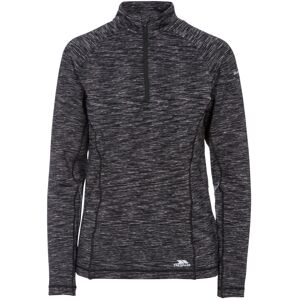 (18, Grey Marl) Trespass Womens Long Sleeve 1/2 Zip Pullover Edith (18, Grey Marl) Trespass Womens Long Sleeve 1/2 Zip Pullover Edith