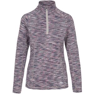 (8, Platinum Marl) Trespass Womens Long Sleeve 1/2 Zip Pullover Edith (8, Platinum Marl) Trespass Womens Long Sleeve 1/2 Zip Pullover Edith