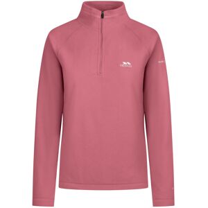 (10, Rose Blush) Trespass Womens Half Zip Fleece - Luiston (10, Rose Blush) Trespass Womens Half Zip Fleece - Luiston