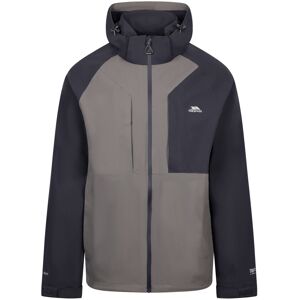 (S, Storm Grey) Trespass Mens Waterproof Jacket - Fala (S, Storm Grey) Trespass Mens Waterproof Jacket - Fala