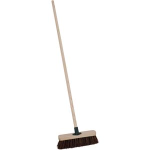 CHARLES BENTLEY Outdoor Broom, Bassine Broom, Natural Bassine, Fibre Bristles, 4 CHARLES BENTLEY Outdoor Broom, Bassine Broom, Natural Bassine, Fibre Bristles, 4