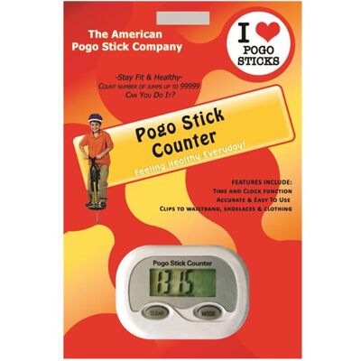 American Pogo Stick Company Deluxe Digital pogo stick jump counter American Pogo Stick Company Deluxe Digital pogo stick jump counter