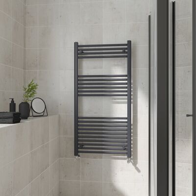 Warmehaus - St 1200x600 - Anthracite - Heated Towel Rail Warmehaus - St 1200x600 - Anthracite - Heated Towel Rail