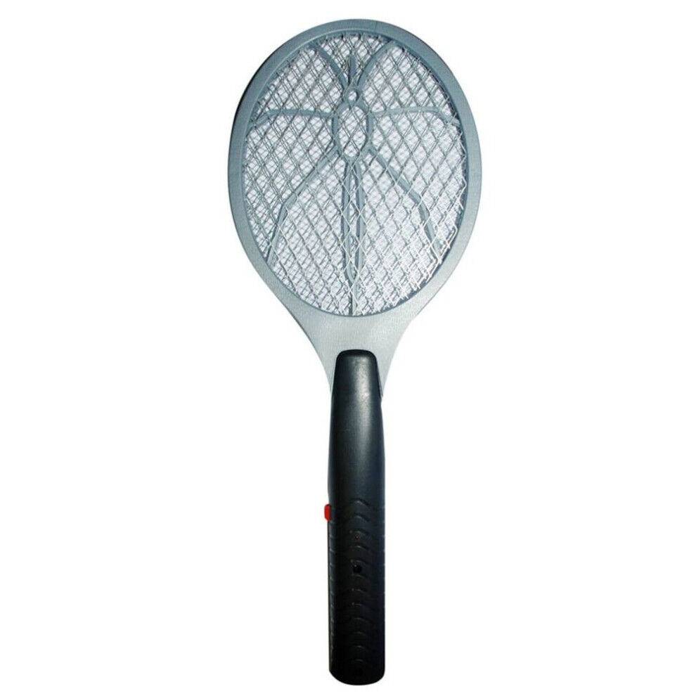 ASAB Electric Bug Zapper Electronic Fly Swatter Mosquito Wasp Insect Killer Swat Grey