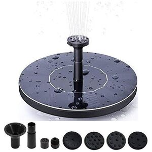 Kyerivs 1.5W Solar Birdbath Fountain Pump - Floating Circle Garden Water Pump fo Kyerivs 1.5W Solar Birdbath Fountain Pump - Floating Circle Garden Water Pump fo