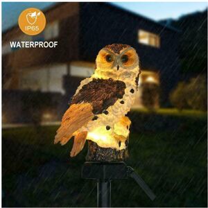 Unbranded LED Owl Solar Power Garden Light Waterproof Statue Lamp Ornament Lawn Unbranded LED Owl Solar Power Garden Light Waterproof Statue Lamp Ornament Lawn