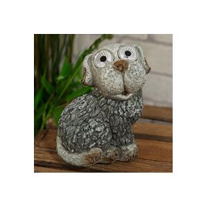 WIDDOP and Co. Solar Powered Animal - Garden Ornament/Figure - Polystone Mosaic - DOG WIDDOP and Co. Solar Powered Animal - Garden Ornament/Figure - Polystone Mosaic - DOG