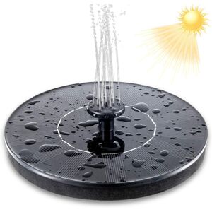 Ulistaurelie Solar Powered Floating Pump Water Fountain Birdbath Pond Pool Garden Ulistaurelie Solar Powered Floating Pump Water Fountain Birdbath Pond Pool Garden