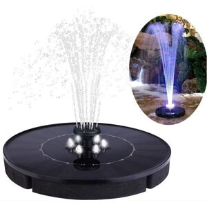 Brand: Ranpoo 18CM Solar Floating Fountain Pump with 6 White LED Lights, Battery Backup & Nigh Brand: Ranpoo 18CM Solar Floating Fountain Pump with 6 White LED Lights, Battery Backup & Nigh