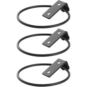 Cabilock 3Pcs Metal Ring Flower Pot Rack Wall Mounted Bracket for Holding Plante Cabilock 3Pcs Metal Ring Flower Pot Rack Wall Mounted Bracket for Holding Plante