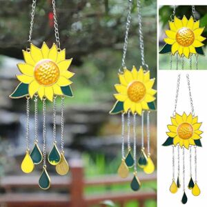 Unbranded Sunflower Wind Chimes Outdoor Yard Garden Home Decor Ornament Hanging Unbranded Sunflower Wind Chimes Outdoor Yard Garden Home Decor Ornament Hanging