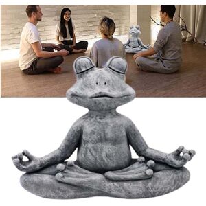 Unbranded Frog Garden Outdoor Meditating Frog Ornament Garden Home Sculptures Unbranded Frog Garden Outdoor Meditating Frog Ornament Garden Home Sculptures