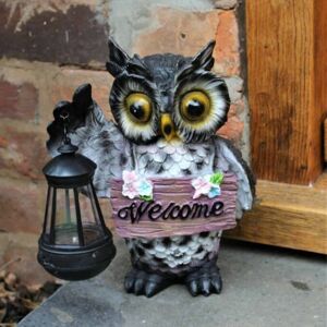 Unbranded Solar Large Owl Garden Lamp – Welcome Decor for Patio, Weather-Resistant Plastic Unbranded Solar Large Owl Garden Lamp – Welcome Decor for Patio, Weather-Resistant Plastic