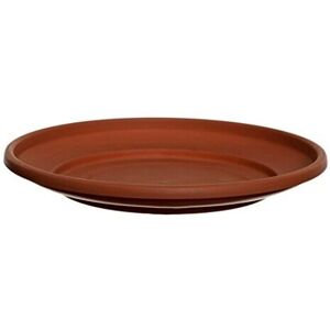 Whitefurze 32cm Plant Pot Saucer Large Venetian Terracotta Colour Plastic Dish Whitefurze 32cm Plant Pot Saucer Large Venetian Terracotta Colour Plastic Dish