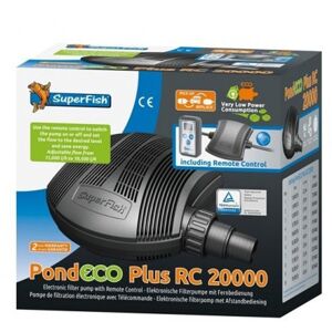SuperFish Pond Eco Plus Remote Control Filter Pump 20000 SuperFish Pond Eco Plus Remote Control Filter Pump 20000
